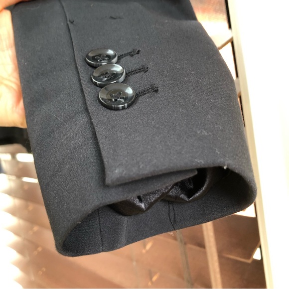 RW & Co Sophia fitted blazer black size 2 - Picture 10 of 11
